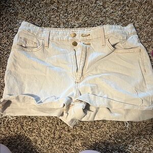 Universal Thread Light Tan Jean Shorts